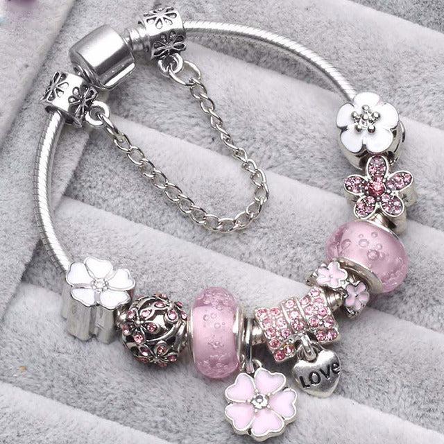 Bracciali Vintage in Argento Rosa