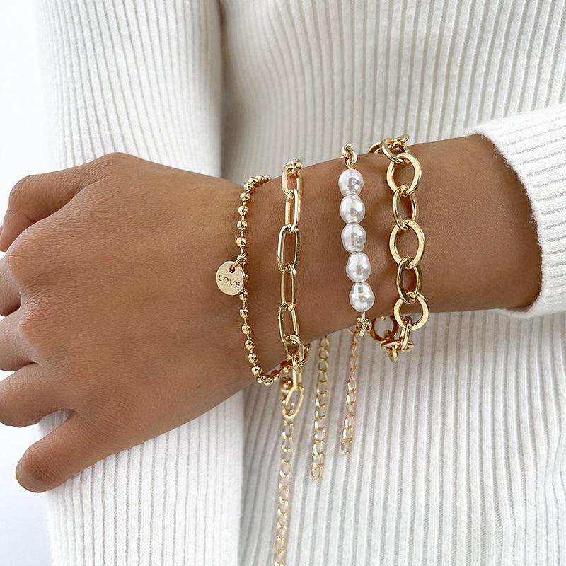 Bracciali in Oro con Perle