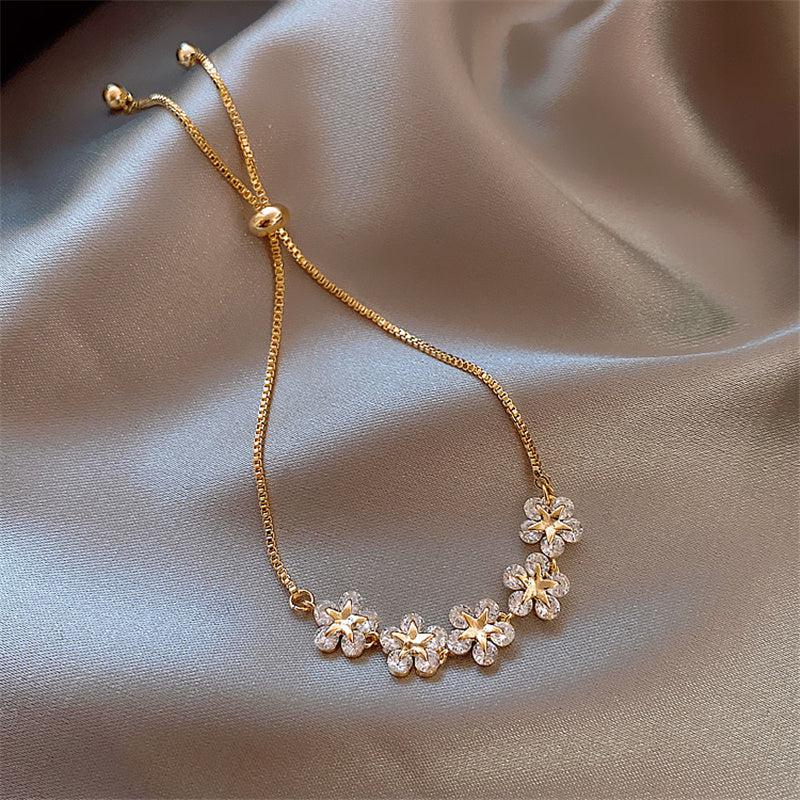 Bracciale Margherita di Cristallo in Oro