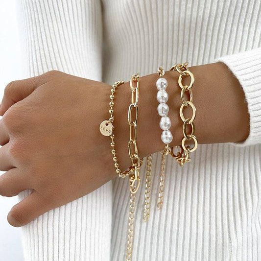 Bracciali in Oro con Perle