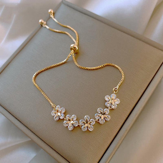 Bracciale Margherita di Cristallo in Oro